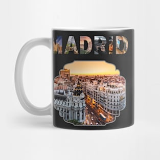 Madrid Skyline Mug